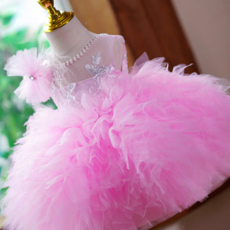 Girl's Fashionable Sleeveless Versatile Princess Dress