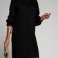 Loose Long Sleeve V-Neck Button Pocket Blouse Blouse