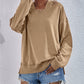 Women's Hoodie Sweatshirt Sports Casual Candy Color Long Sleeve Tops Clothes