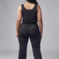 European And American Waist Drawstring Jumpsuit Trousers Fashion Casual Exercise
