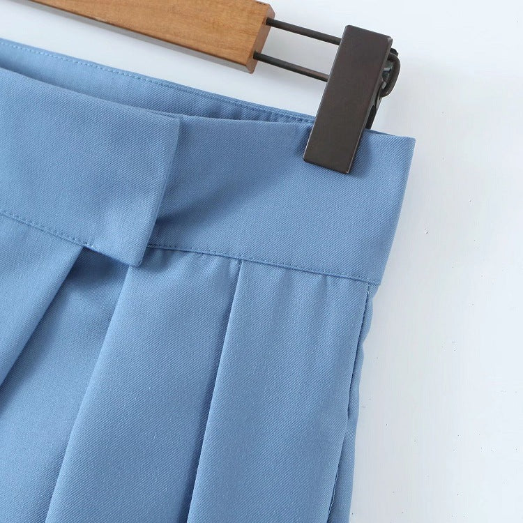 Pantalon slim droit décontracté pour femme