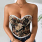 French Style Vintage Vest Tube Top Women's Clothing