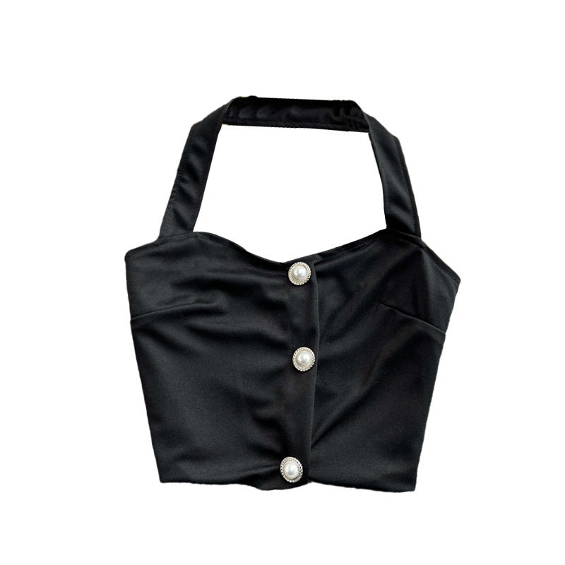 Fashionable Houndstooth Camisole Design Sense