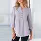 Women's Fashion Casual Solid Color Shirt