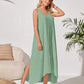 Robe ample décontractée sans manches pour femme