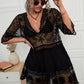 Lace Loose Resort Sunscreen Swimsuit Cover Up Skirt