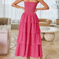 Women's Sleeveless Off-Shoulder Long Vest Dress