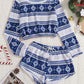 Coral Fleece Christmas Venonat Decoration Round Neck Shorts Long-sleeve Suit