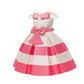 Spliced Airplane Sleeves Baby Piano Show Princess Dress