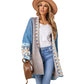 Manteau pull mi-long à la mode pour femme