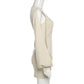 Square Neck Slim Wrap Hip Dress