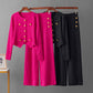 Classic Woolen Suit Women's Fashion Slimming All-match Needle
