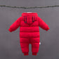 Baby One-piece Plus Velvet Thick Warm Cotton Coat
