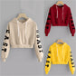 Women's Fashion Three-dimensional Arm Print Sweater