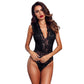 Lace  sleeveless one-piece pajamas