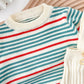 Boys And Girls Fashion Striped Knitted Top
