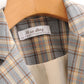 Korean style British style long plaid suit jacket