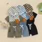 Nouvelle combinaison à manches courtes et capuche colorblock