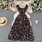 Niche French-style Sophisticated Platycodon Dress