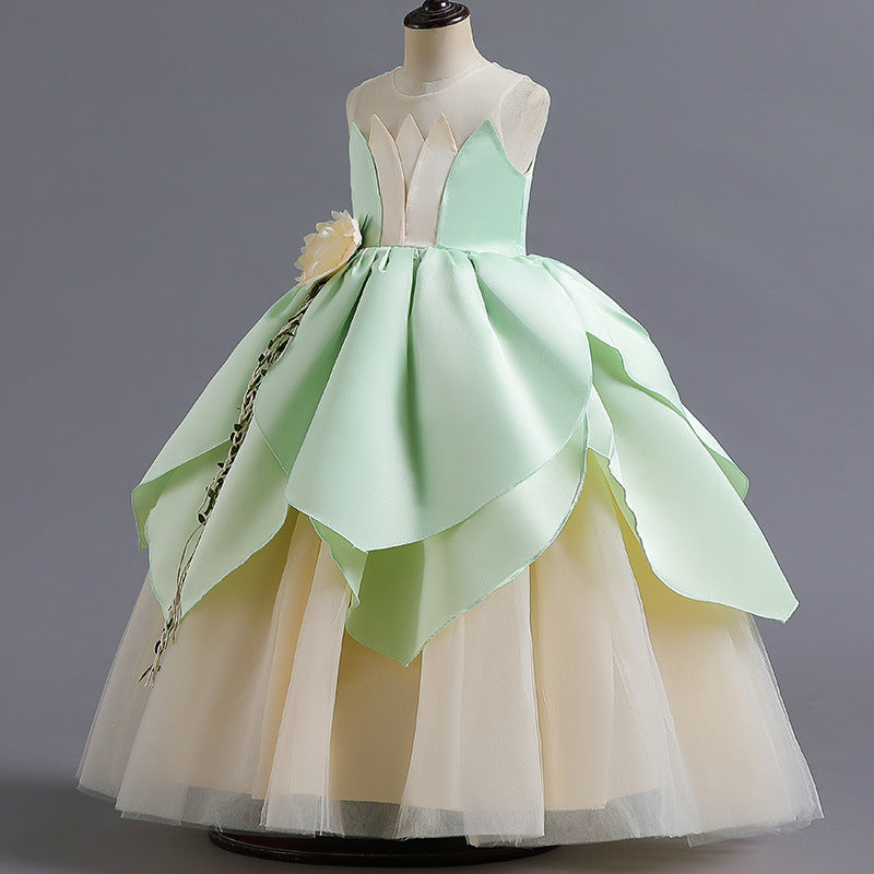 Prince Princess Dress Halloween Tiana Girl