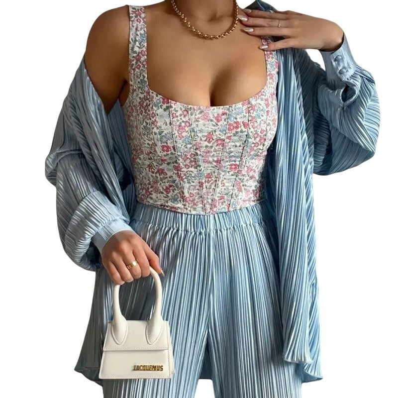 Tenue ample à manches longues et tendance pour femme