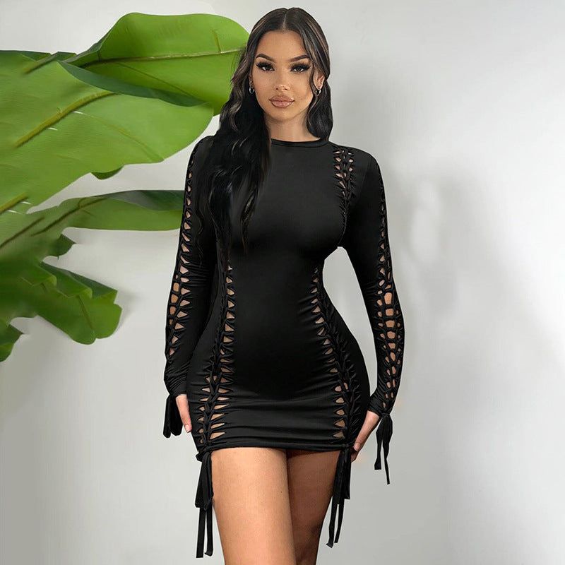 Jupe résille sexy européenne et américaine