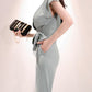 V-neck Lace-up Clothes Korean Style Graceful Tops Pants Business Suit