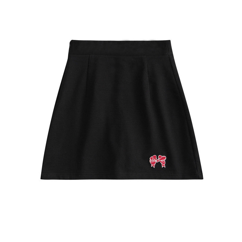 Polo chemise courte jupe femme tendance marque hip-hop doux cool fille costume