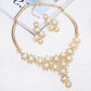 Europe And The United States Sell Money Network Pearl Necklace Set Bridal Jewelry Set Wholesale 9093