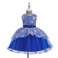 Robe de princesse avec nœud en dentelle