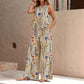 Women's Digital Printing Jerkin Trousers