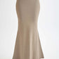 Knitted Sweater Turn Waist Mid-length Dress Set