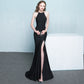 Looks Slim And Long Dress Woman