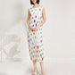 Colorful Polka Dot Dress Women's Summer