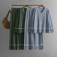 New Loose Casual Sweater Pullover Two-piece Dress Of Knitted Sweater