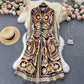 All-match Waist-slimming Dress With Gentle Wind And Big Swing