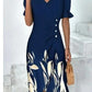Women's Multi-color A- Line Sleeveless Dress