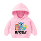 Boys And Girls Hooded Sweater And Cashmere Children's All-match Long-sleeved Clothes