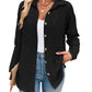Striped Contrast Color Pocket Long Sleeve Shirt