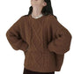Loose And Lazy Style Soft Glutinous Sweater For Women