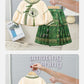 Robe pour fille, style national, ensemble deux pièces pour enfant, jupe à tête de cheval