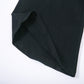 T-shirt court noir tendance pour filles + pantalon large à rayures champignon