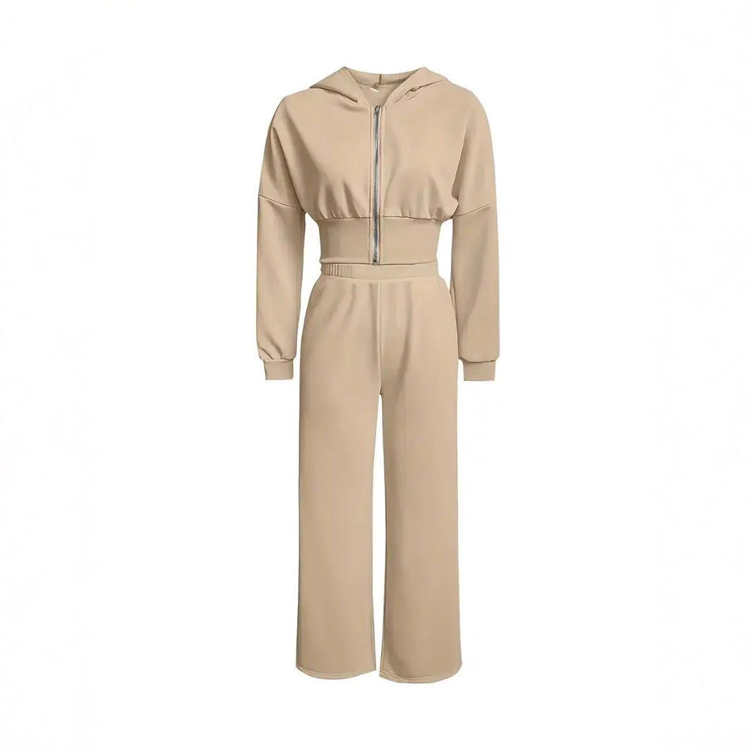 Women's Hooded Cross-border Commuter Two-piece Set