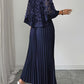 Womens New Elegant & Sophisticated 3D Floral Mesh Patchwork Dress