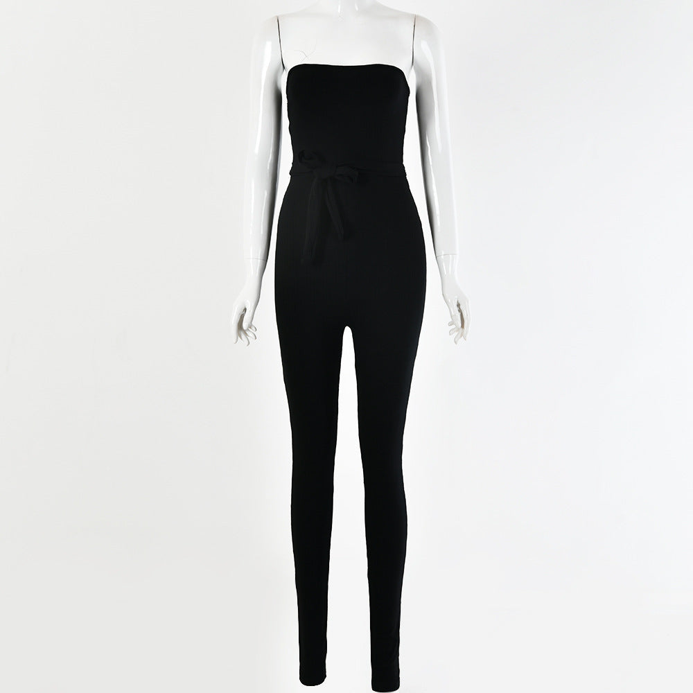 Pantalon de combinaison à bandes de fosse 