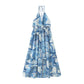 New Women's Paisley Lace Printing Dress