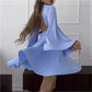 Women's V-neck Waist-tight Party Skirt