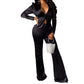 Costume sexy pour femme, pantalon large, costume deux pièces