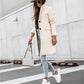 Simple Long Sleeve Button Nizi Coat