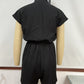 European And American V-neck Short Sleeve Shorts Suit
